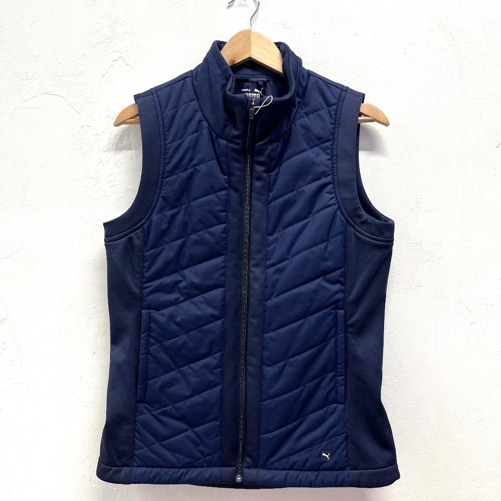 RARE Puma Golf Women's Primaloft lightweight quilted vest (sample)